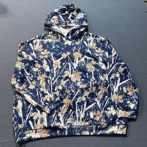 Men Multicolor Long-Sleeved Hoodie Sz L Pre-Owned Excellent